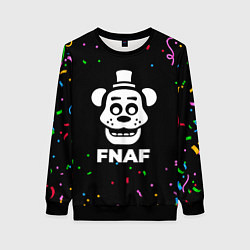 Женский свитшот FNAF конфети