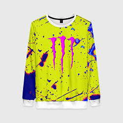 Женский свитшот Monster energy краски