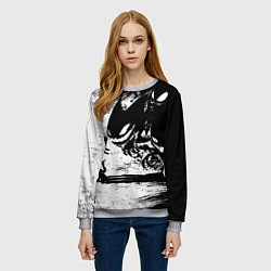 Свитшот женский Генгар, цвет: 3D-меланж — фото 2