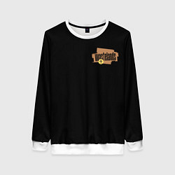 Женский свитшот Гранж крест