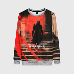 Женский свитшот Assassins Creed poster style