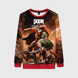 Женский свитшот Doom slayer Doom the dark ages