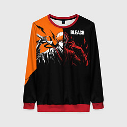 Свитшот женский Bleach Ичиго Куросаки, цвет: 3D-красный