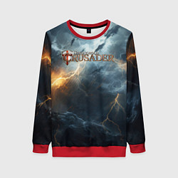 Женский свитшот Stronghold сrusader крестовый гром