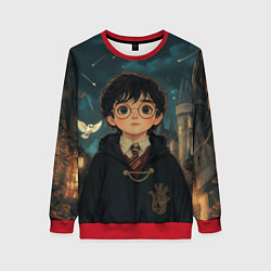 Женский свитшот Гарри Поттер и замки