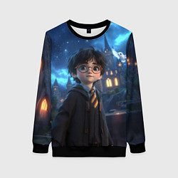 Женский свитшот Гарри Поттер в галстуке