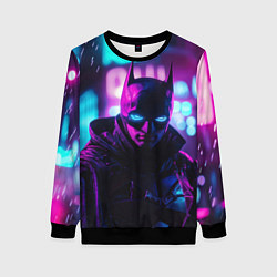 Женский свитшот Бэтмен светящиеся глаза