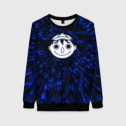 Женский свитшот Tomodachi Game blue energy