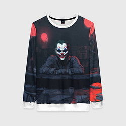 Женский свитшот Джокер в пустом баре