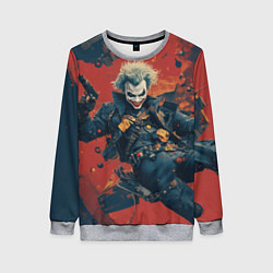 Женский свитшот Бандит Джокер