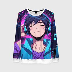 Женский свитшот Любитель музыки