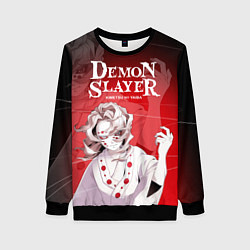 Свитшот женский Гора Натагумо - демон паук, цвет: 3D-черный