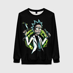 Женский свитшот Rick with gun