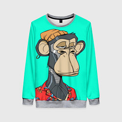 Свитшот женский NFT ape steel, цвет: 3D-меланж