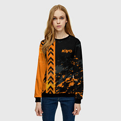 Свитшот женский Kayo, цвет: 3D-черный — фото 2
