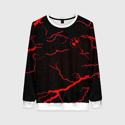 Свитшот женский BMW storm red color, цвет: 3D-белый