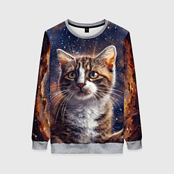 Женский свитшот Сноу-шу в космосе