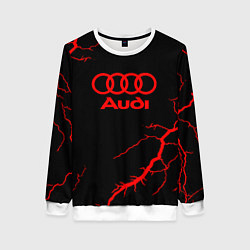 Свитшот женский Audi storm, цвет: 3D-белый