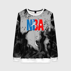 Женский свитшот NASA неоновый огонь