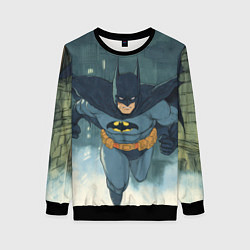 Женский свитшот Бэтмен старый стиль