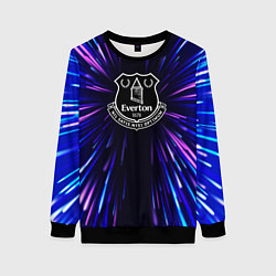 Свитшот женский Everton neon energy, цвет: 3D-черный