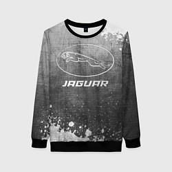 Свитшот женский Jaguar - grey gradient, цвет: 3D-черный
