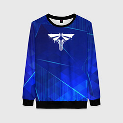 Женский свитшот The Last Of Us blue poly