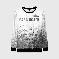 Свитшот женский Papa Roach - white gradient посередине, цвет: 3D-черный