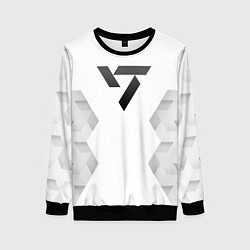 Женский свитшот Seventeen white poly