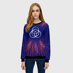 Свитшот женский Elden Ring red energy, цвет: 3D-черный — фото 2