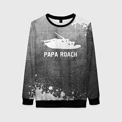 Женский свитшот Papa Roach - grey gradient