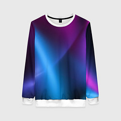 Свитшот женский Multicoloured, цвет: 3D-белый