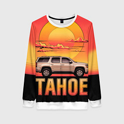 Женский свитшот Tahoe на закате джип