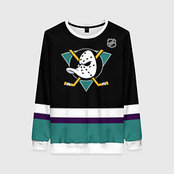 Свитшот женский Теему Селянне - Анахайм Дакс, цвет: 3D-белый