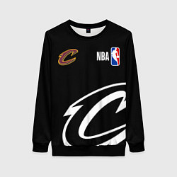 Свитшот женский Cleveland Cavaliers basketball, цвет: 3D-черный
