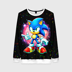 Женский свитшот Sonic in space