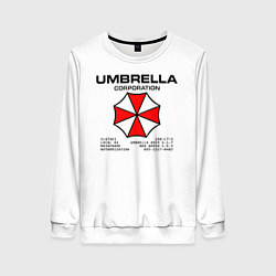 Женский свитшот Umbrella protokol - white