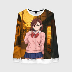 Женский свитшот Недовольная Сиратори Айра