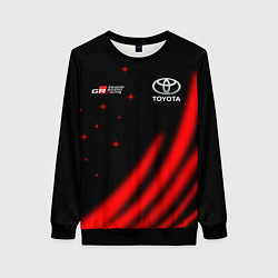 Свитшот женский Toyota GR Gazoo Racing, цвет: 3D-черный