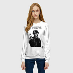 Свитшот женский J-Hope, цвет: 3D-белый — фото 2