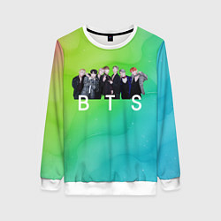 Свитшот женский BTS kpop, цвет: 3D-белый