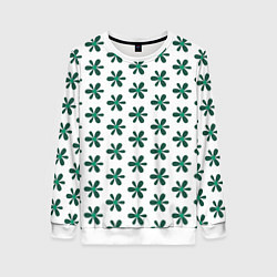 Женский свитшот Цветочная текстура