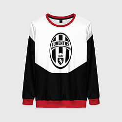 Свитшот женский Juventus полосы, цвет: 3D-красный