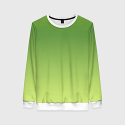 Женский свитшот Color green yellow