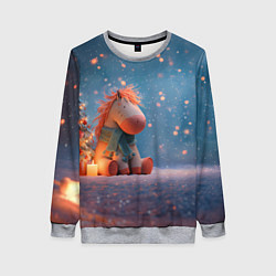 Женский свитшот Игрушечная лошадка 2026