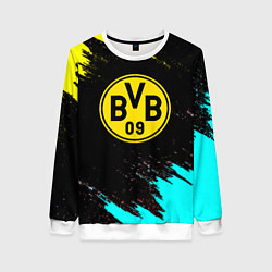Женский свитшот Borussia краски штрихи