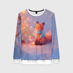 Женский свитшот Лисичка Новый год