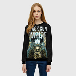 Свитшот женский Black Sun Empire, цвет: 3D-черный — фото 2