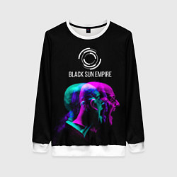 Свитшот женский Black Sun Empire Rage, цвет: 3D-белый