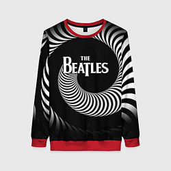 Свитшот женский The Beatles: Stereo Type, цвет: 3D-красный